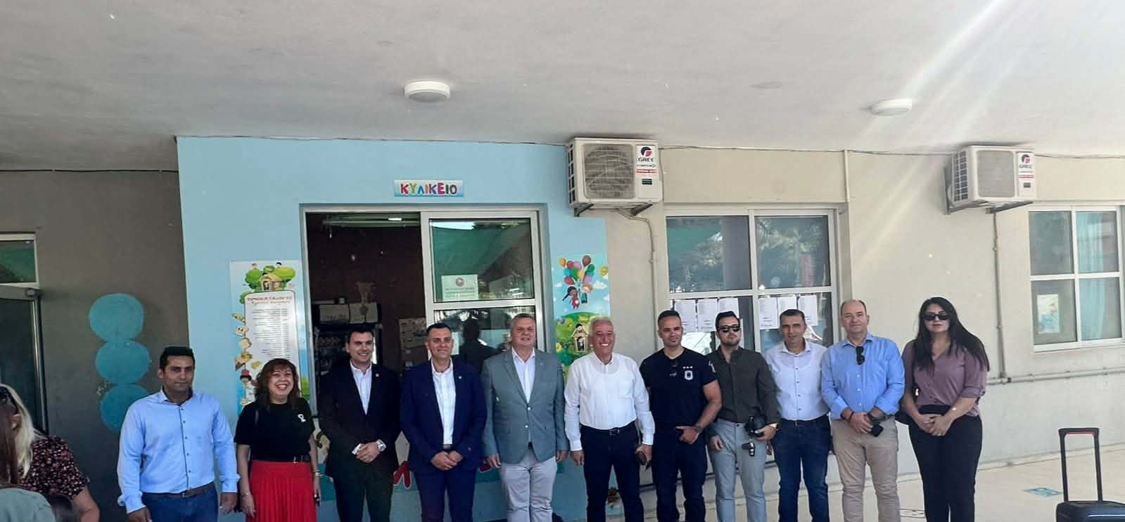 Ε.Σ.ΠΕ.Ε.ΗΡ.: ΕΝΑΡΞΗ ΛΕΙΤΟΥΡΓΙΑΣ & ΑΓΙΑΣΜΟΣ ΘΕΡΙΝΟΥ ΣΧΟΛΕΙΟΥ ΕΝΟΠΛΩΝ ΔΥΝΑΜΕΩΝ-ΣΩΜΑΤΩΝ ΑΣΦΑΛΕΙΑΣ
